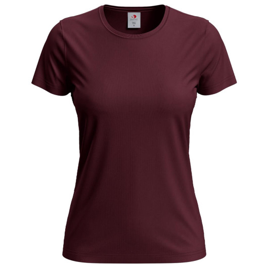 Burgundy Womens Classic Tees